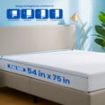 thumbnail image 2 of PEKUR Full Zippered Mattress Encasement – Waterproof and Bed Bug Proof Six-Sided Protector, 2 of 6