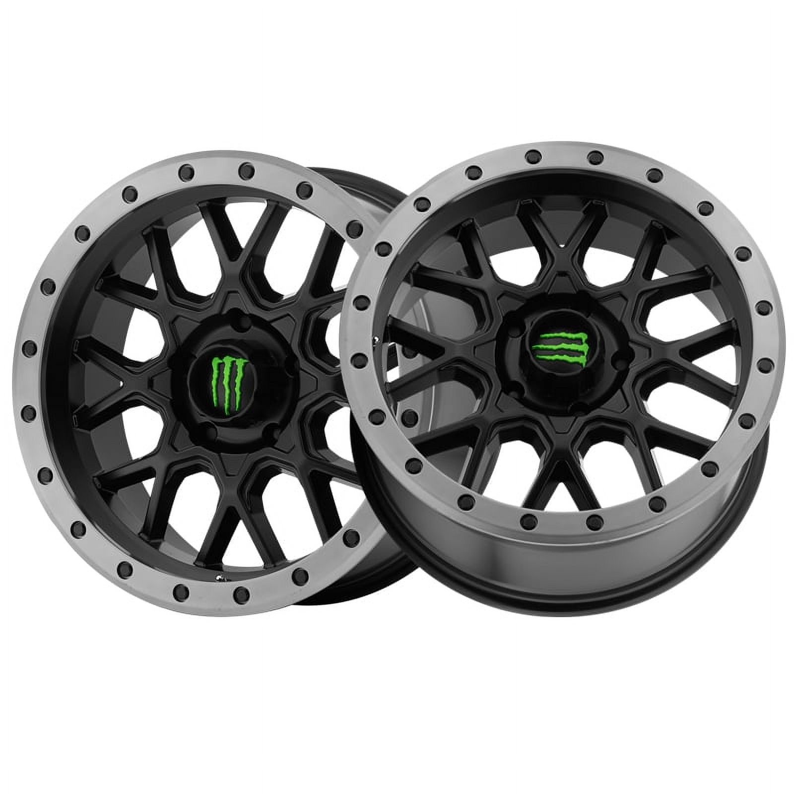 Monster Energy Edition 649BA Wheel Rim 20x9 6x120 Black Machined 18mm Offset