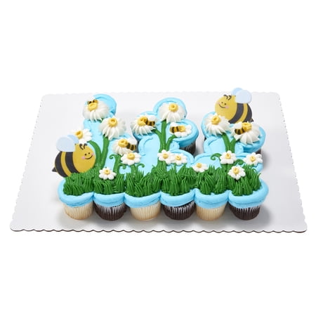 Sweet as can bee Cupcake Cake