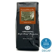 Coffee Beanery Caramel Pecan Pie Flavored Coffee SWP Decaf 12 oz. (Whole Bean)