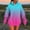 Pink Sweatshirt for Winter, variant on XPMWRP Women's Gradient Color Oversized Hoodie Sweatshirts Dressy Casual Long Sleeve Pullover Tops Loose Winter Warm Clothes Yellow S
