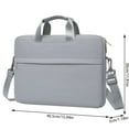 thumbnail image 3 of ufehgfjh Laptop Bag Messenger Shoulder Bag For Laptop Or Tablet Sleek Lasting And Water-Repellent Fabric On-trend Low Spend, 3 of 8