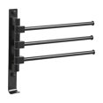thumbnail image 2 of Homerr Bathroom Towel Rack Towel Holder Towel Rack Non Slip No Punching Strong Load Bearing Waterproof Space Saving Rustproof Wall Mount Rotating Towel Holder, 2 of 7