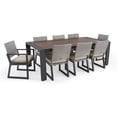 thumbnail image 1 of RST Brands Milo Gray Wicker 9 Piece Patio Dining Set, 1 of 11