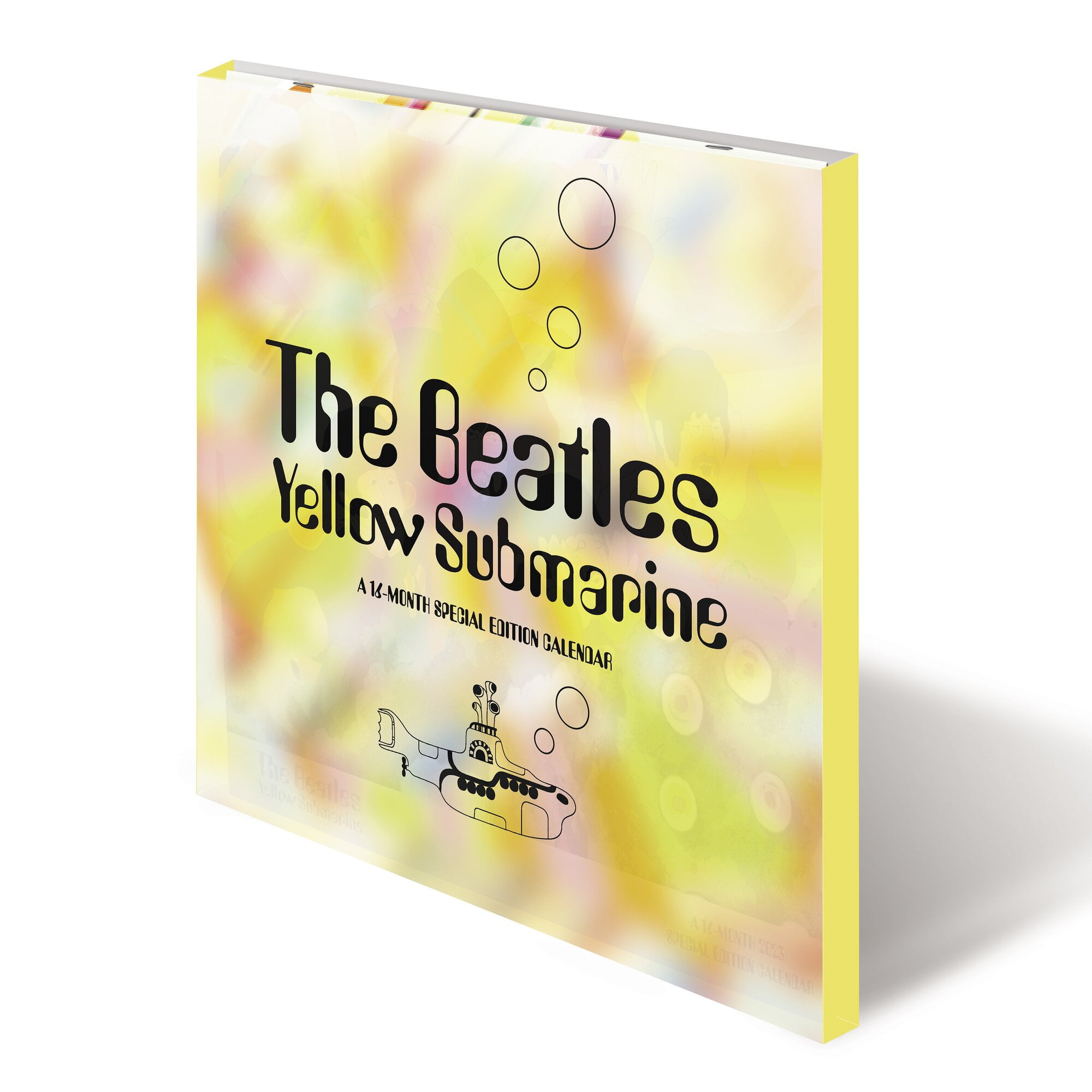 The Beatles Yellow Submarine Special Edition 2023 Monthly Wall Calendar with