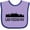 Lavender and Purple, variant on Inktastic Las Vegas Nevada City Skyline Boys or Girls Baby Bib