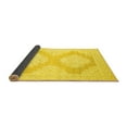 thumbnail image 2 of Ahgly Company Indoor Rectangle Oriental Yellow Traditional Area Rugs, 7' x 10', 2 of 4