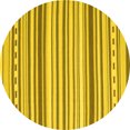 thumbnail image 1 of Ahgly Company Machine Washable Indoor Round Southwestern Yellow Country Area Rugs, 7' Round, 1 of 4