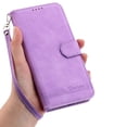 thumbnail image 3 of Funda Tipo Billetera para Xiaomi Redmi Note15 Pro 4G Carcasa Abatible con Porta Tarjetas, Bolsillo para Efectivo, Soporte Ajustable, Cierre Magnético y Correa de Muñeca Morado, 3 of 6