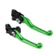 thumbnail image 1 of Palancas de freno y embrague cortas de motocicleta Unique Bargains para Kawasaki KX250 KX250F, palanca de freno de manillar para Kawasaki KX450 KX450XC KX450SR, aleación de aluminio verde, 1 of 7