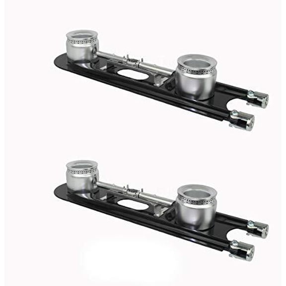 2PC Maytag replacement Magic Chef 3412A004-19 Double Gas Top Burner W10124421 14