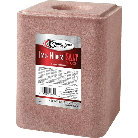 Champions Choice Salt Block For Cattle