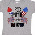 thumbnail image 4 of Inktastic Red, White, and New 4th of July Baby Fireworks Boys or Girls Baby Bodysuit, 4 of 5