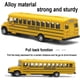 thumbnail image 4 of Modelo de coche/autobús escolar amarillo de metal fundido a presión con neumáticos desmontables, construcción de goma resistente y estructura metálica. Apto para niños y niñas., 4 of 5