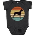 thumbnail image 3 of Inktastic Doberman Dog Retro Sunset Boys or Girls Baby Bodysuit, 3 of 5