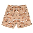 thumbnail image 2 of Forest Fox Animal Swim Trunks Quick Dry Beach Pool Board Shorts Lightweight Stylish Print Sizes 2T to XL, 2 of 8