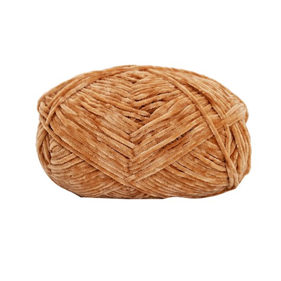 AUQ Yarn for Crocheting Cute Gift Chunky Yarn Add Warmth and Charm Chunky Blanket Yarn Brown