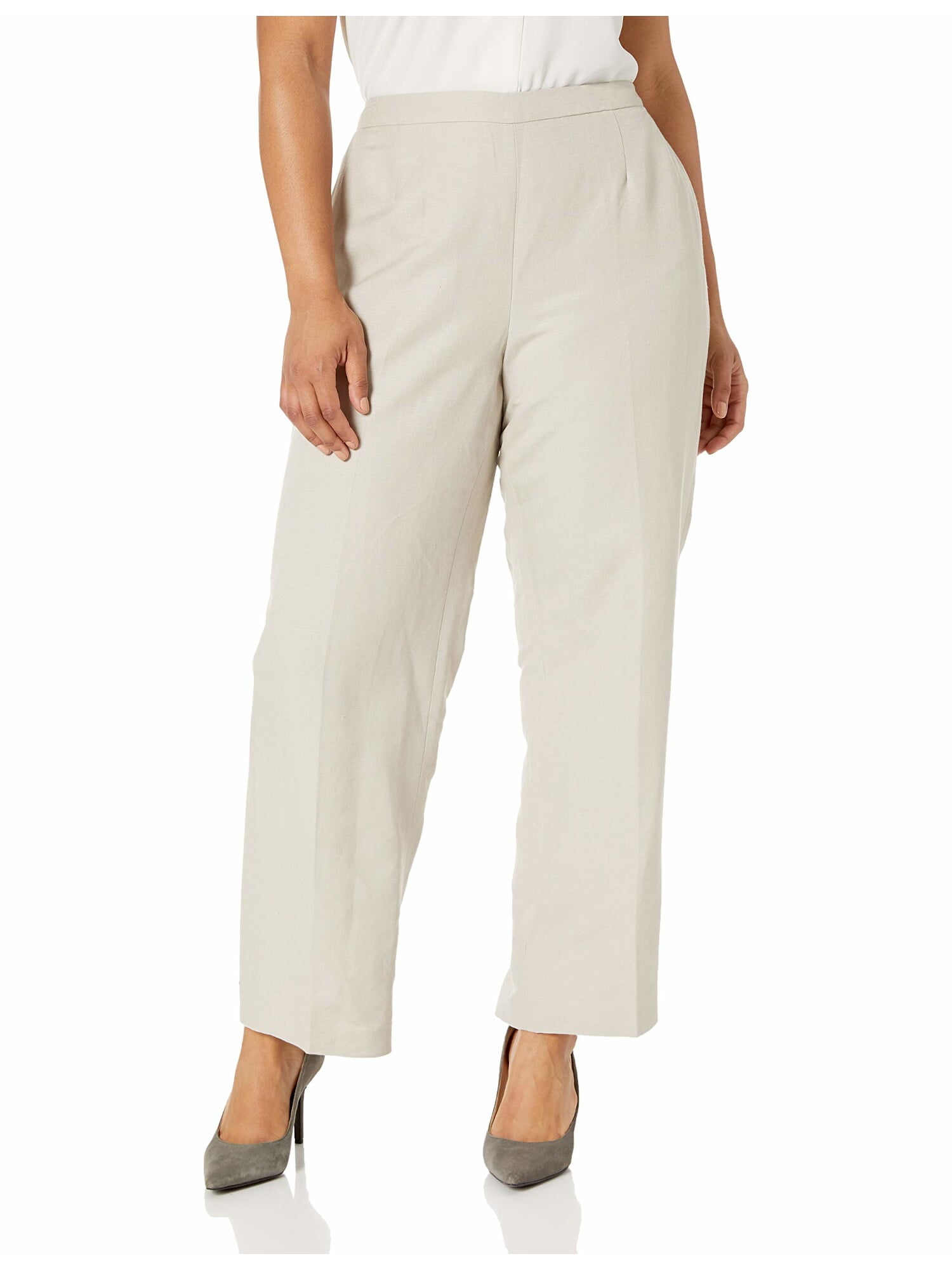 plus size beige pants