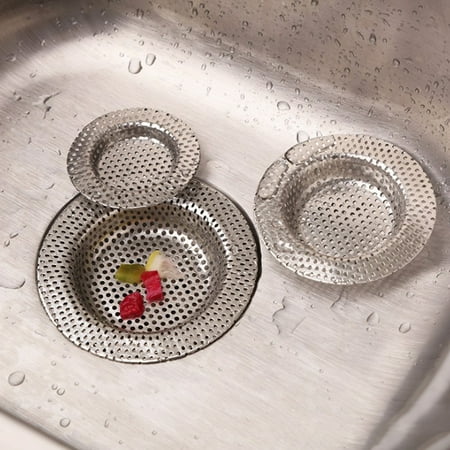 

3PCS Sink Strainer Drains Cover Hair Catcher Shower Drains Sink Drains Strainer