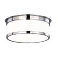 thumbnail image 2 of Hudson Valley Lighting 712 Geneva 2 Light 12" Wide Flush Mount Drum Ceiling Fixture -, 2 of 2
