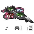 thumbnail image 3 of 2026 Upgraded RC Jet-RC Stunt Fighter Jet Toy for Adult with LED Lights, Remote Control Airplanes Foam Planes Drone with Battery & Fan Blade, 3 of 7