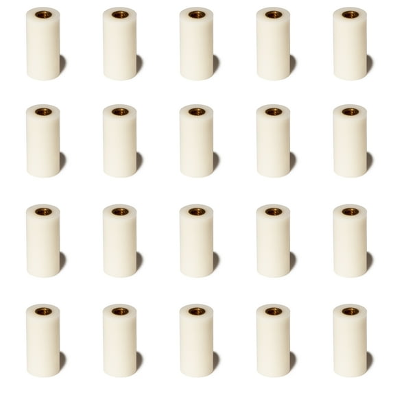 OKKO Billiard Pool Cue Ferrules for Screw-On Tips, Pack of 20 (13 mm)