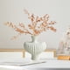 thumbnail image 4 of Botellas Decorativas De Plástico 1 Pieza 10.04x9.06x3.15" Jarrón plástico imitado vidriado en blanco para arreglos florales del salón, armario de televisión o decoración de flores secas JASKFLY, 4 of 8