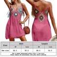thumbnail image 2 of Traje de baño Vestidos de playa étnicos para mujeres Ropa de playa suave para niñas Trajes de baño (Rose Red) Cgtredaw Rosa roja Única para Mujer, 2 of 7