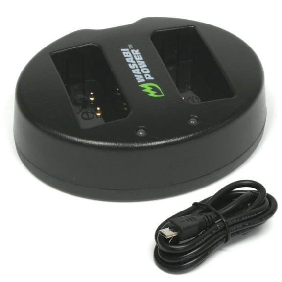 Wasabi Power Dual USB Battery Charger for Canon LP-E10, LC-E10