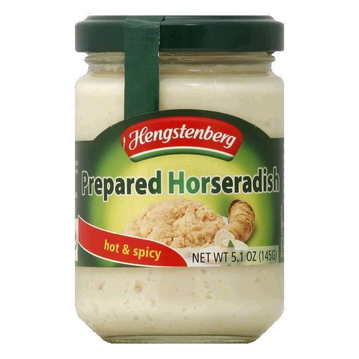 Hengstenberg Prepared Horseradish Hot & Spicy, 5.1 oz by TORANI