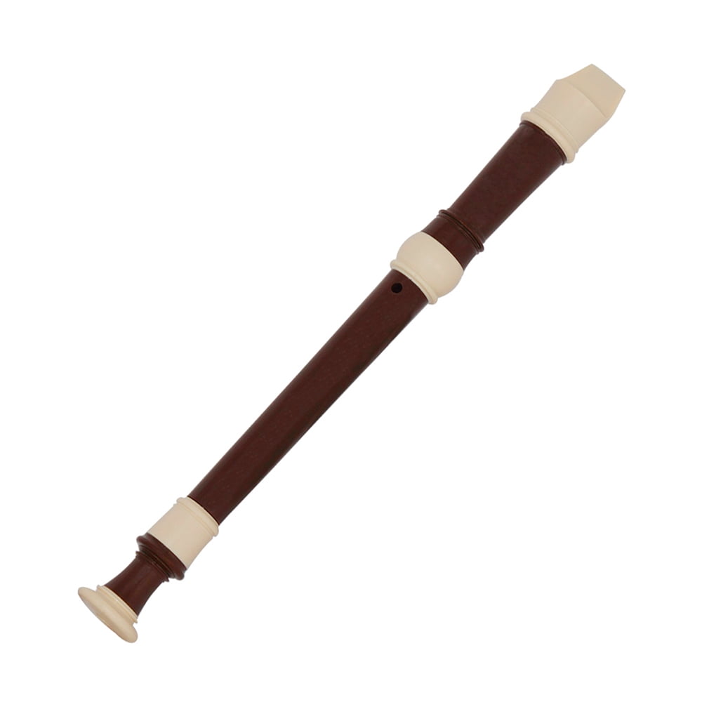 Buy IRIN ABS Descant Recorder 8 Hole Baroque Style Recorders Instrument Detachable with Finger