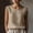 *Khaki, variant on ClodeEU Women's Boat Neck Sleeveless Linen Tank Top, Casual Loose Fit Summer Blouse Army Green,Women's Plus L