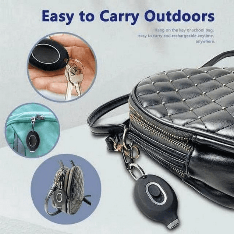 Mini Keychain Phone Charger Portable Power Bank Emergency Charger Power Pod External Battery Pack Compact and Portable Phone Charger for On the Go Charging Walmart