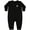 AB-Black, variant on Inktastic Pocket Goldendoodle Baby Fleece Romper