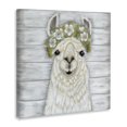 thumbnail image 2 of Stupell Industries Farmhouse Smiling Llama Country Floral Blooms Canvas Art, 24 x 24, by Ashley Justice, 2 of 7