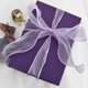 thumbnail image 4 of Cinta Decorativa TONIFUL Organza con Alambre 3.8 cm Morada 9 m, 4 of 6
