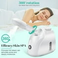 thumbnail image 3 of Nano Ionic Facial Steamer, Professional Face Steamer with 360°Rotatable Sprayer, Warm/Cold Mist Portable Facial Steamer Machine for Home Salon and Spa, 3 of 11