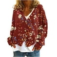 thumbnail image 2 of Neewe Womens Cardigan Casual Long Sleeve Open Front Button Down Loose Knit Lightweight Fall Sweaters, 2 of 5