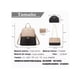 thumbnail image 4 of Conjunto De Mochilas Malubero Bolsas De Cuero 4 Piezas Nude Con Negro, 4 of 5