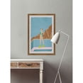 thumbnail image 5 of MH-JULWHF-89-MBWFPFL-36 36" x 24" - "Yellow Tower Heels" Framed Gic, 5 of 5