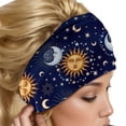 thumbnail image 5 of ManxiVoo Stretchy Wide Turban Headband for Women Large Fit Workout Sport and Everyday Activities, 5 of 5