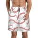 thumbnail image 1 of Fotbe Baseballs Trajes de Baño Estampados para Hombre, Shorts de Verano de Secado Rápido, Ropa de Playa, Bañadores-Small, 1 of 6