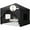 Black, variant on Quictent Privacy 8'x8’Pop up Canopy Tent with Sidewalls Enclosed Instant Gazebo Shelter Waterproof (White)