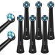 thumbnail image 1 of wonima02 8 Pack IO Replacement Heads Compatible with Oral B IO 2/3/4/5/6/7/8/9/10/Deep Clean Series Electric Toothbrushes, Brush Heads Compatible with Oral B iO (Black), 1 of 1