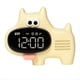 thumbnail image 1 of Reloj con Forma de Perro de Nariz Grande, con Función de Hora, Cinco Alarmas, Carga USB, Función de Repetición (Amarillo), 1 of 5