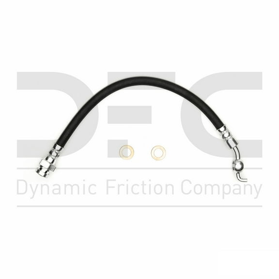 Rear Dynamic Friction Company Brake Line Hose 350-80072 For 1988-1991 Mazda 929