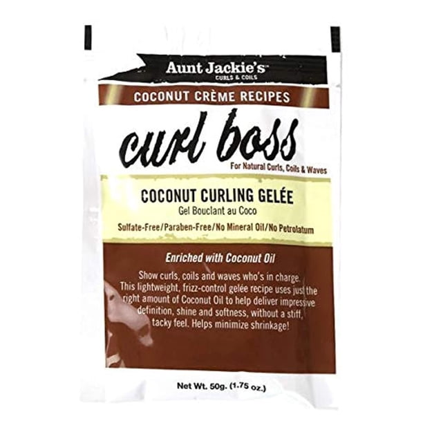 TÍA JACKIE'S Curl Boss Gel para rizar de coco, 1.75 oz