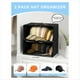 thumbnail image 3 of Organizador de Gorras de Béisbol con Apertura Frontal, Paquete de 2, Caja Rígida Apilable con Ventana Transparente., 3 of 5