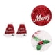thumbnail image 4 of 2 colgantes decorativos con flecos para gorros de Papá Noel navideños, adornos para escaparates, decoración del hogar, 4 of 7