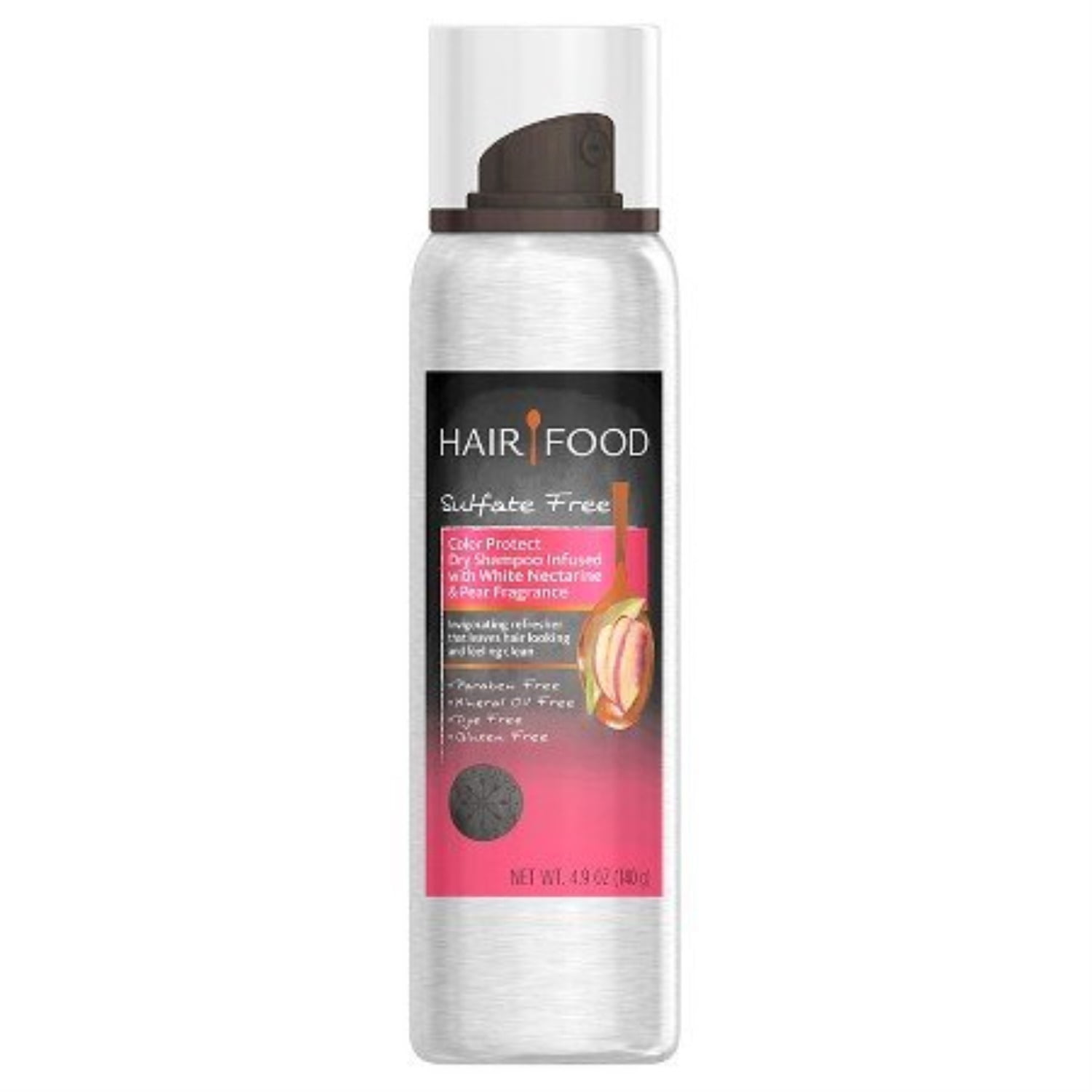 hair food color protect dry shampoo infused with white nectarine & pear